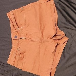 Roxy Coral Pink Shorts High-Waisted Size 26